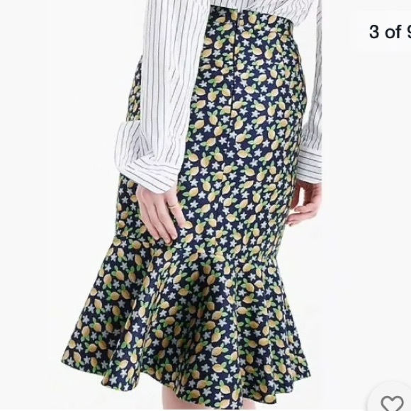 J. Crew trumpet midi skirt - Picture 2 of 9